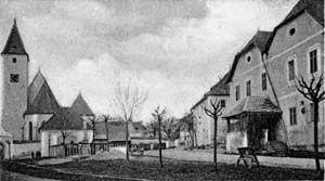 Markt Lasberg um 1900
